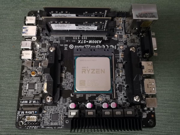 Ryzen 5 3400Gの為にDeskMini A300を組んだら色々罠を踏んだ話 Ryzen 5 3400Gの為にDeskMini A300を組んだら色々罠を踏んだ話