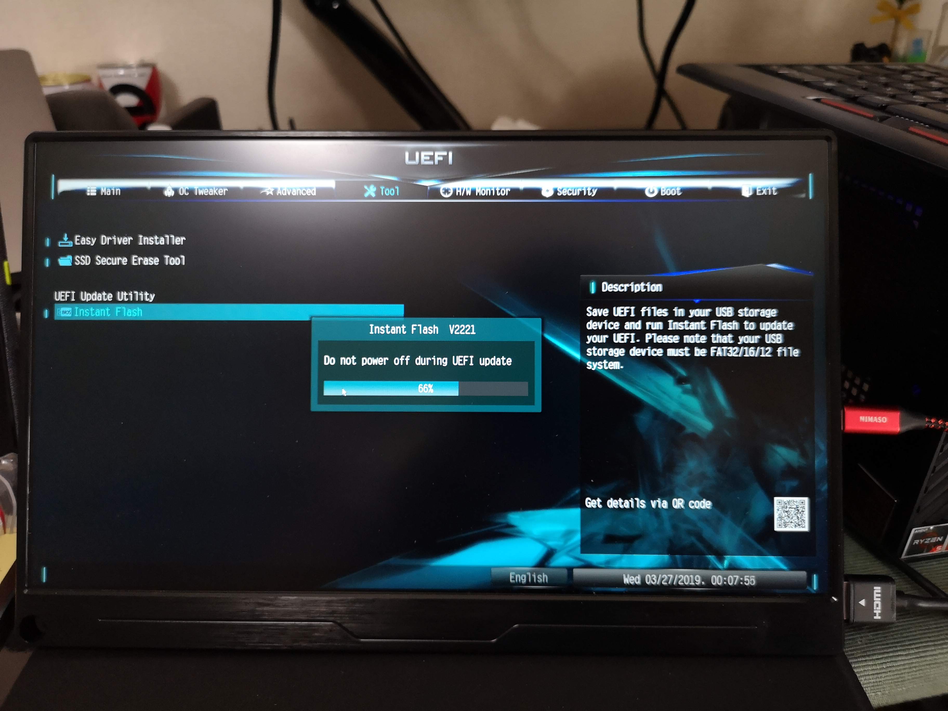 Ryzen 5 3400Gの為にDeskMini A300を組んだら色々罠を踏んだ話 | け
